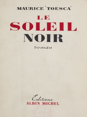 cover image of Le soleil noir